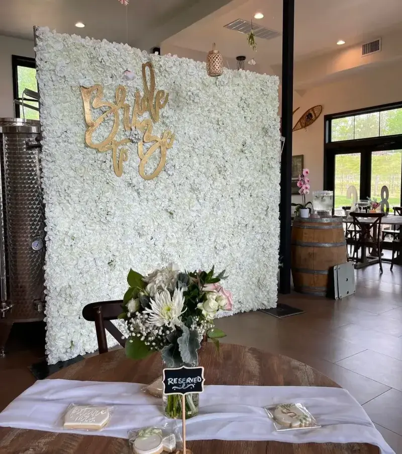 Flower & Backdrop Walls
